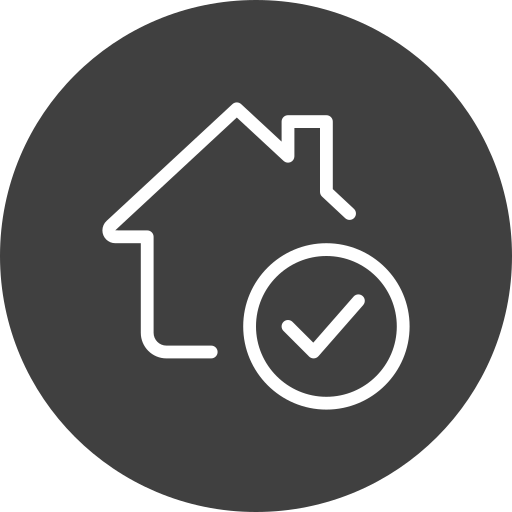 verify properties and homes icon
